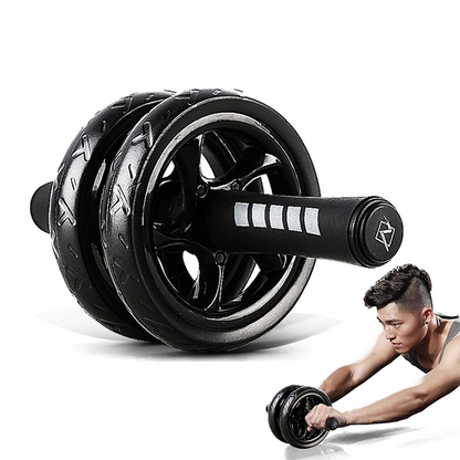 Double Wheel Ab Roller Trainer